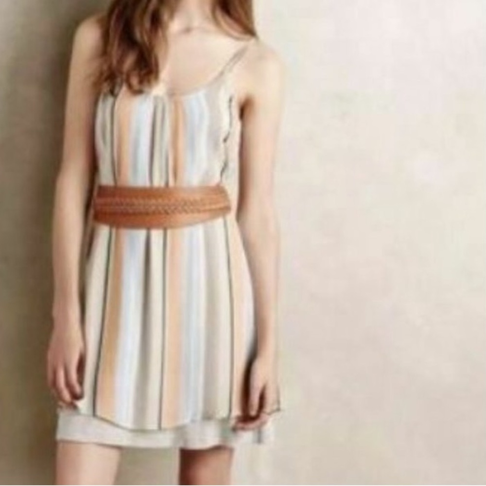 Anthropologie Layered tank dress, S